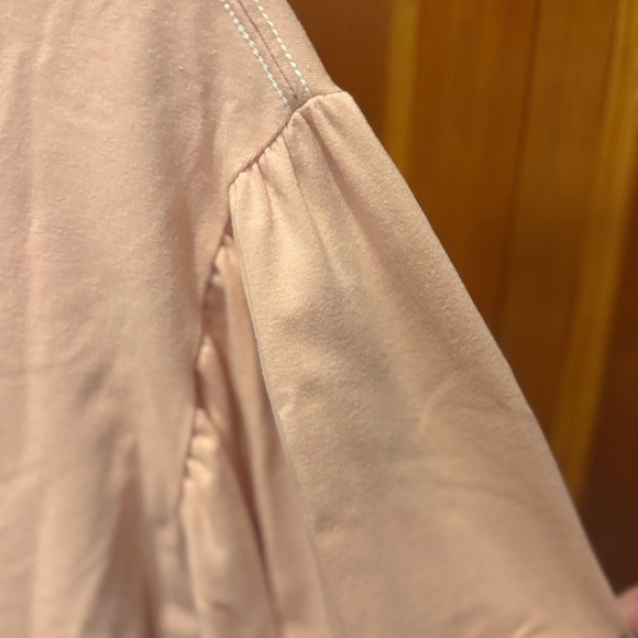 AnyBody Knit Puff Sleeve Top - Picture 6 of 16